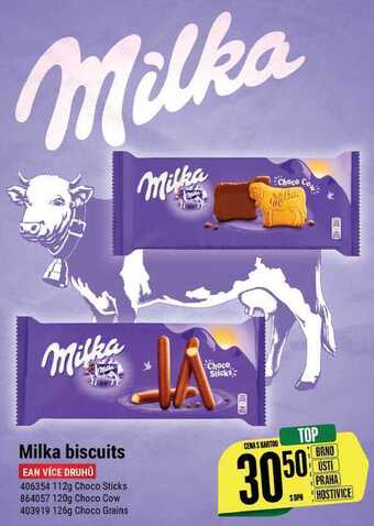 Tamda Foods Milka biscuits nabídka