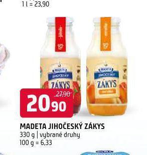 Terno Madeta jihočeský zákys nabídka