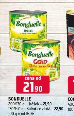 Terno Bonduelle kukuřice zlatá nabídka