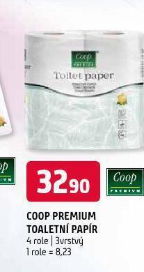 Terno Coop premium toaletní papír nabídka