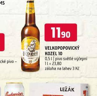 Terno Pivo velkopopovický kozel 10 nabídka