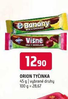 Terno Orion tyčinka nabídka