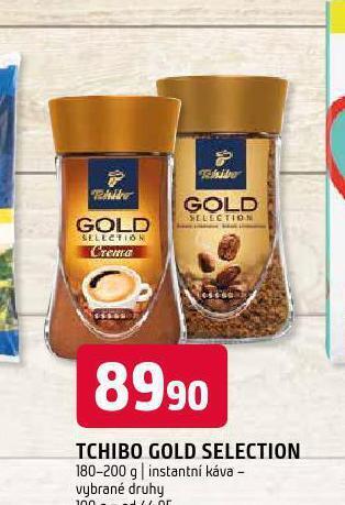 Terno Tchibo gold selection instantní káva nabídka