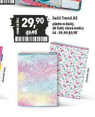 Globus Sešit a4 nabídka