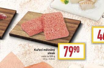 Billa Kuřecí mělněný steak nabídka
