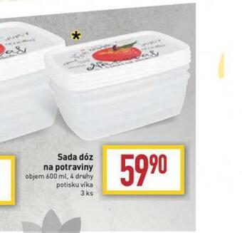 Billa Sada dóz na potraviny nabídka