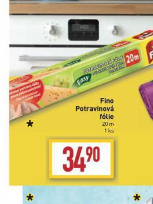 Billa Fino potravinová fólie nabídka