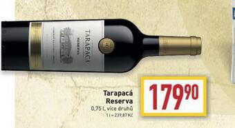 Billa Tarapacá reserva nabídka