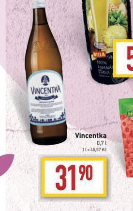 Billa Vincentka nabídka