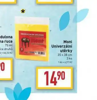 Billa Moni univerzální utěrky nabídka