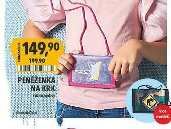 Peněženka na krk