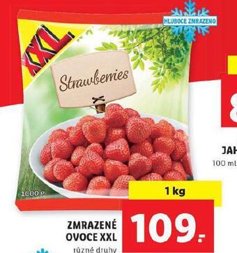 Lidl Zmrazené ovoce xxl nabídka