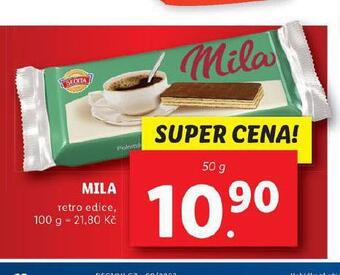 Lidl Mila nabídka