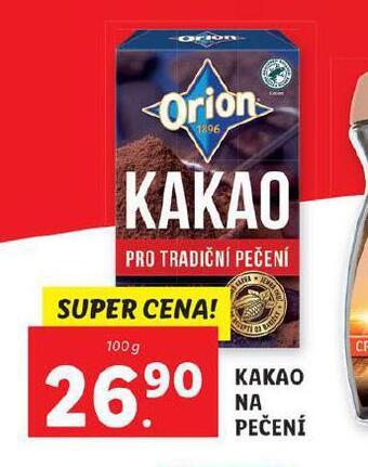 Lidl Kakao na pečení nabídka