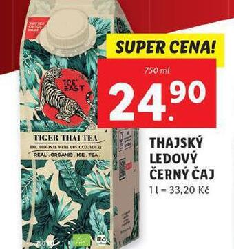 Lidl Thajský ledový černý čaj nabídka