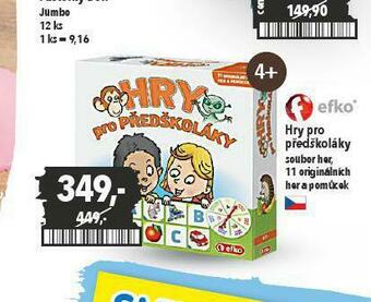 Globus Hry pro předškoláky nabídka