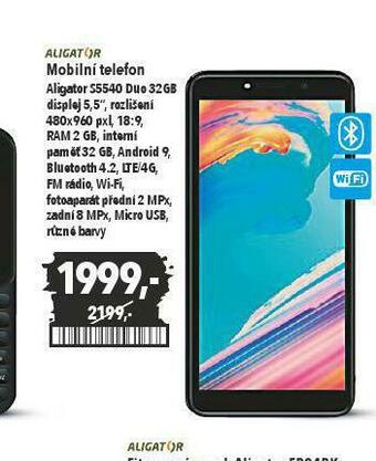 Globus Aligator mobilní telefon nabídka