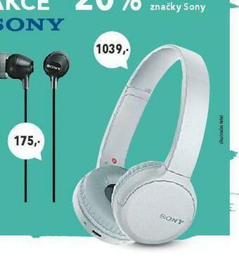 Globus Sony sluchátka nabídka