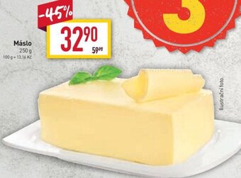 Billa Máslo 250g nabídka