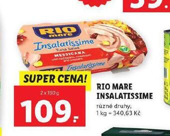 Lidl Rio mare insalatissime nabídka