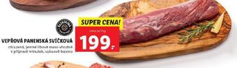 Lidl Vepřová panenská svíčková nabídka