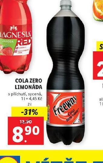 Lidl Cola zero limonáda nabídka