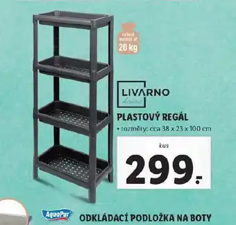 Lidl Plastový regál nabídka