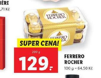 Lidl Ferrero rocher nabídka