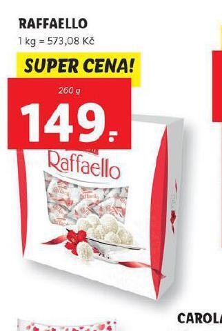 Lidl Raffaello nabídka