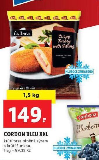 Lidl Cordon bleu xxl nabídka