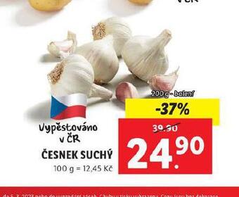 Lidl Česnek suchý nabídka