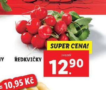 Lidl Ředkvičky nabídka