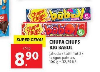 Lidl Chupa chups big babol nabídka