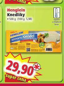 Norma Henglein knedlíky nabídka