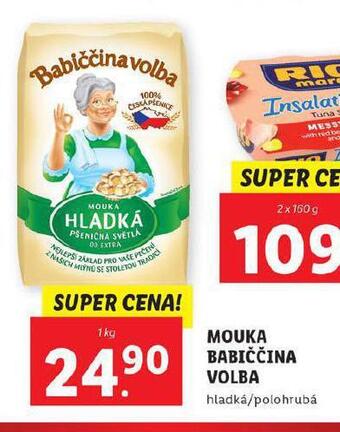 Lidl Mouka babiččina volba nabídka