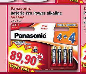Norma Panasonic baterie nabídka