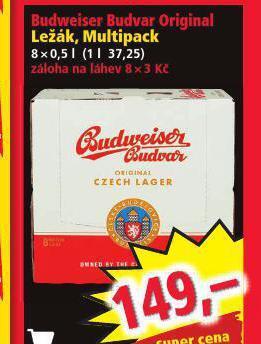 Pivo budweiser budvar