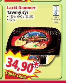 Norma Lacki dammer tavený sýr nabídka