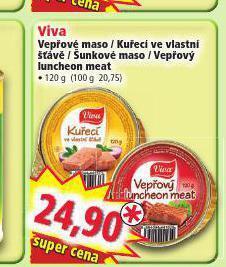 Viva šunkové maso