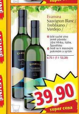 Norma Sauvignon blanc nabídka