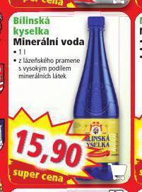 Norma Bílinská kyselka nabídka