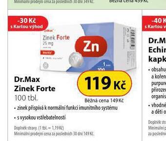 Dr. Max Dr. max zinek forte nabídka
