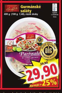 Norma Gurmánské saláty nabídka