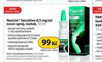 Dr. Max Nasivin sensitive nabídka