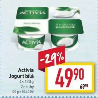 Billa Activia Jogurt bílá 4x120g nabídka