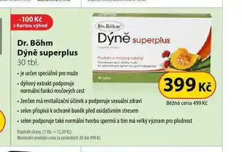 Dr. böhm dýně superplus