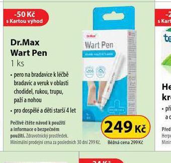 Dr. Max Dr. max wart pen nabídka