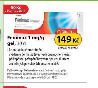 Dr. Max Fenimax gel nabídka