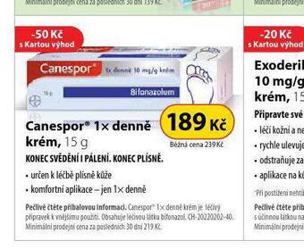 Dr. Max Canespor 1x denně krém nabídka