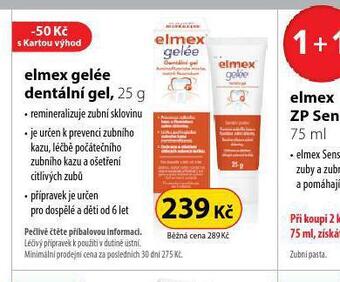 Dr. Max Elmex geleé dentální gel nabídka